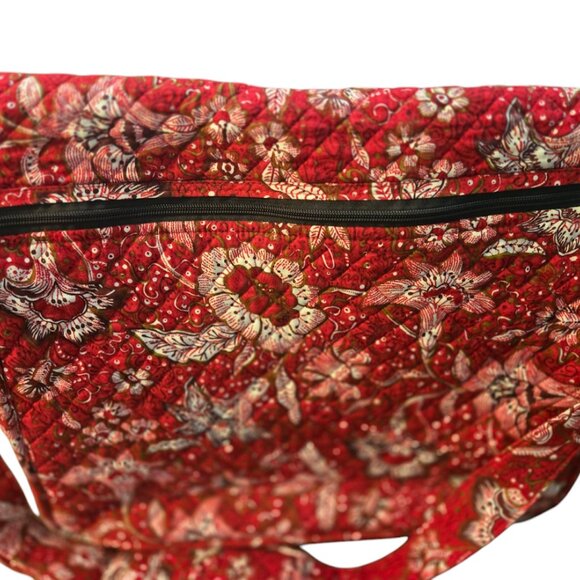 Stephanie Dawn Large Quilted Shoulder Bag Tote lots of pockets EUC - Picture 9 of 9